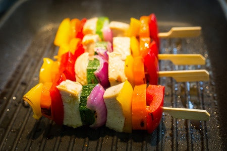 Grilled Vegetable Kabobs